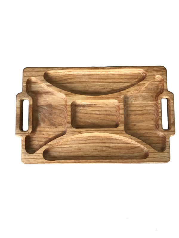 Столик-поднос деревянный 40x25 см с лопаткой (12418864) - фото 5