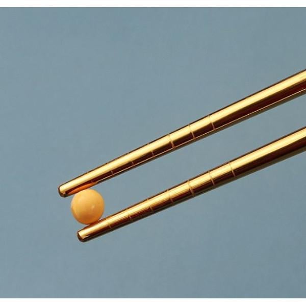 Набор многоразовых палочек для суши Poly Steel из нержавеющей стали 5 персон Золотой (М1140236) - фото 4 Набор многоразовых палочек для суши Poly Steel из нержавеющей стали 5 персон Золотой (М1140236) - фото 4