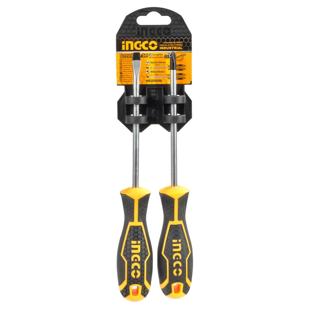 Набор отверток INGCO Industrial HKSD0248 2 шт.