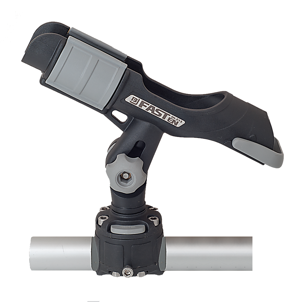 Тримач спінінга Borika FASTen HTr213-2 з монтажною системою FMr132 для кріплення на трубах та поручнях d 30/32 мм Чорно-сірий (01.03.008.01.01) - фото 3 Тримач спінінга Borika FASTen HTr213-2 з монтажною системою FMr132 для кріплення на трубах та поручнях d 30/32 мм Чорно-сірий (01.03.008.01.01) - фото 3