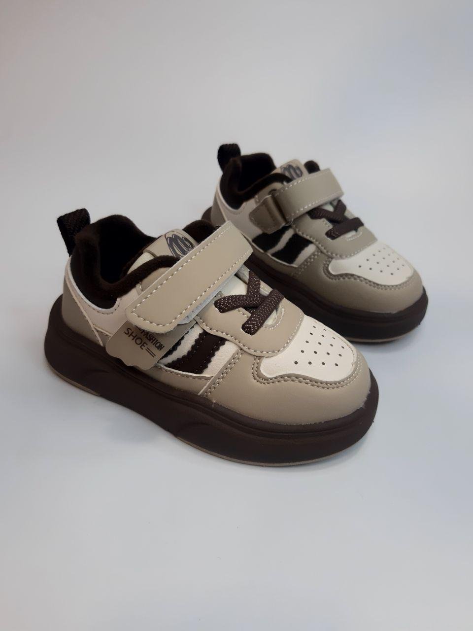 Кроссовки для мальчика Apawwa р. 24 14,5 см Бежевый (4805 beige)