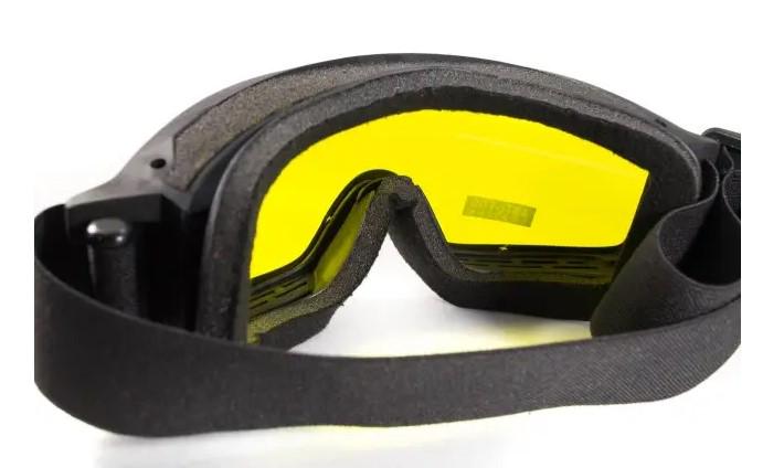Очки защитные Global Vision Ballistech-3 amber Anti-Fog с уплотнителем Желтый - фото 4 Очки защитные Global Vision Ballistech-3 amber Anti-Fog с уплотнителем Желтый - фото 4
