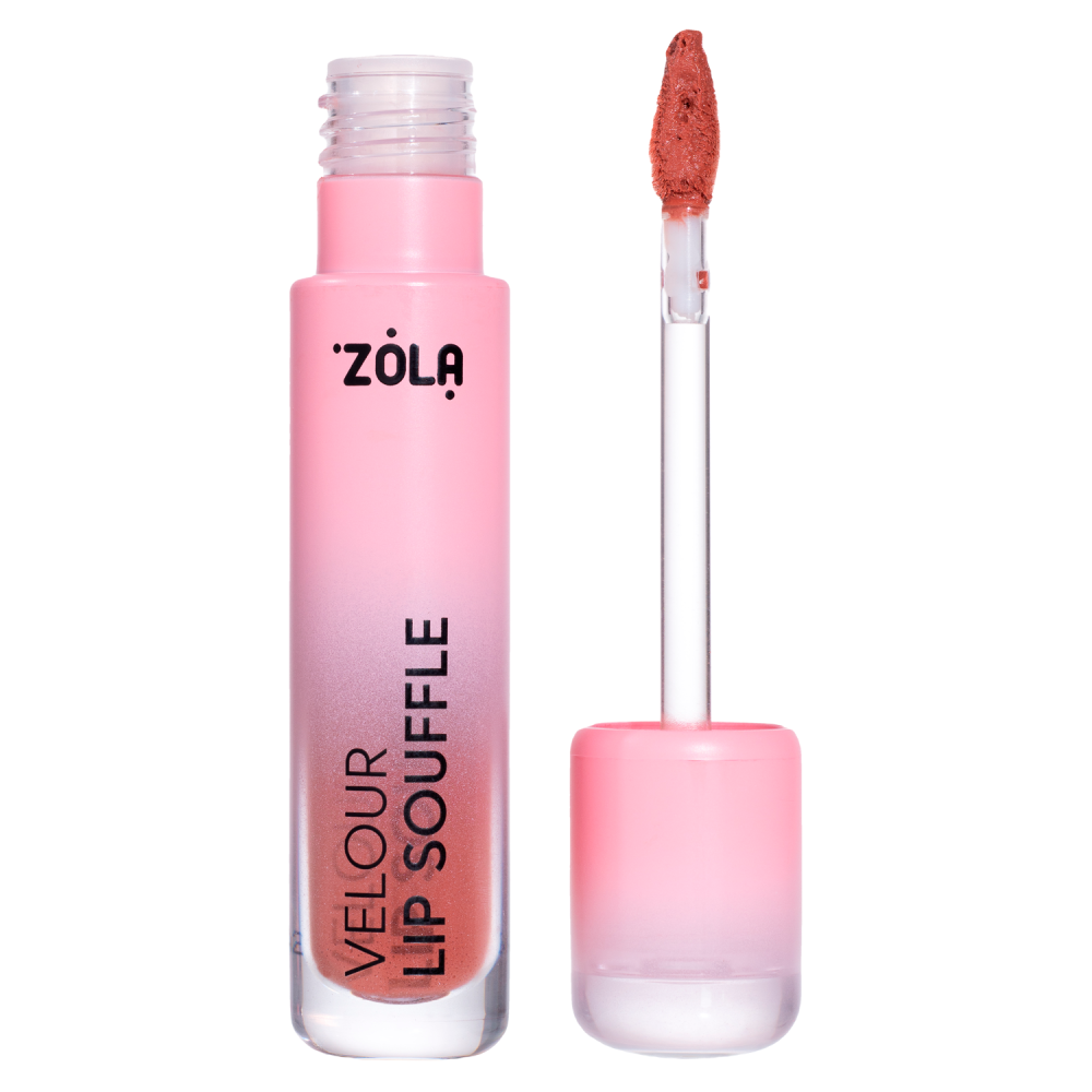 Помада матова оксамитова Zola VELOUR LIP SOUFFLE 03 TOFFEE
