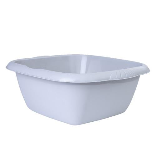 Таз Stenson Евро 12 л Светло-серый (121047)