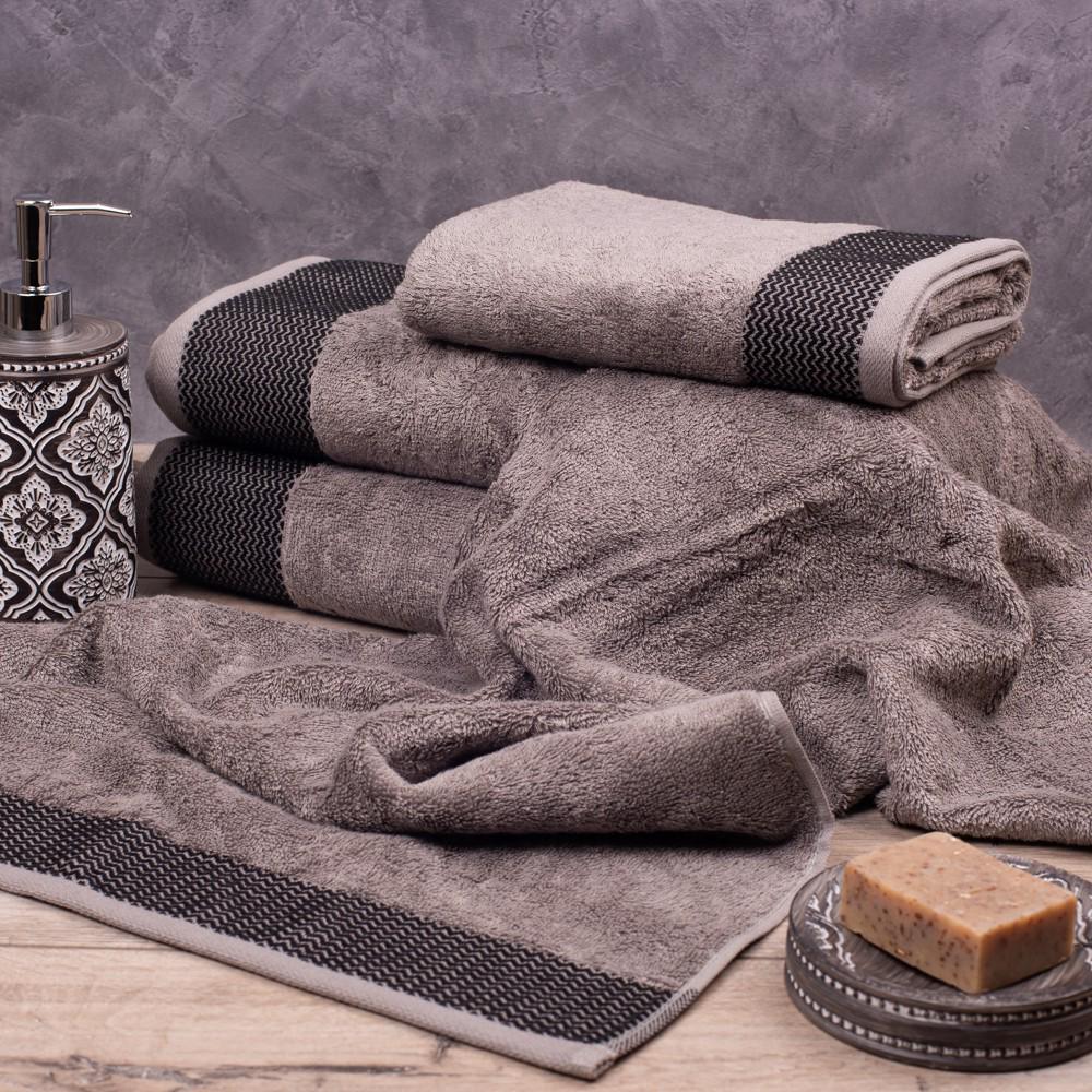 Набір бамбукових рушників БМ0001 Сірий (152945) - фото 1