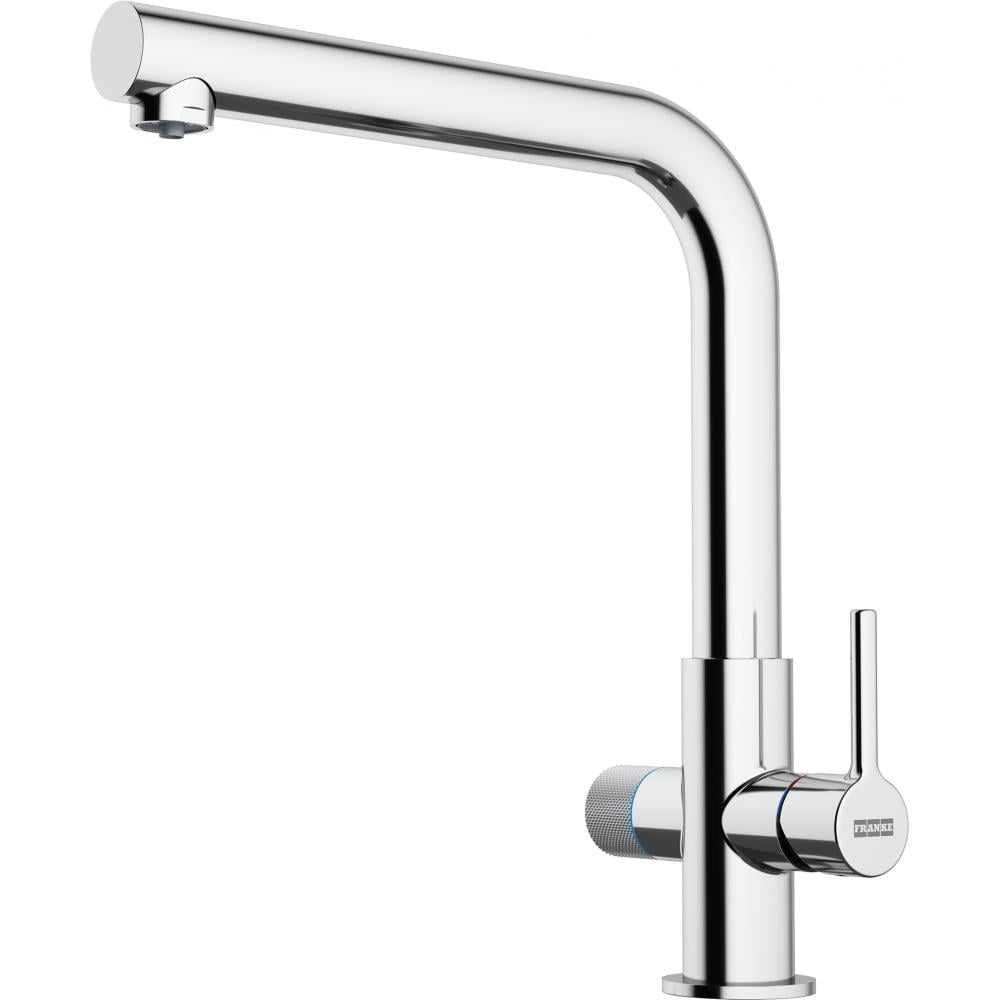 Смеситель кухонный Franke Lina L Clear Water с подключением к фильтрованной воде Хром (120.0730.779)