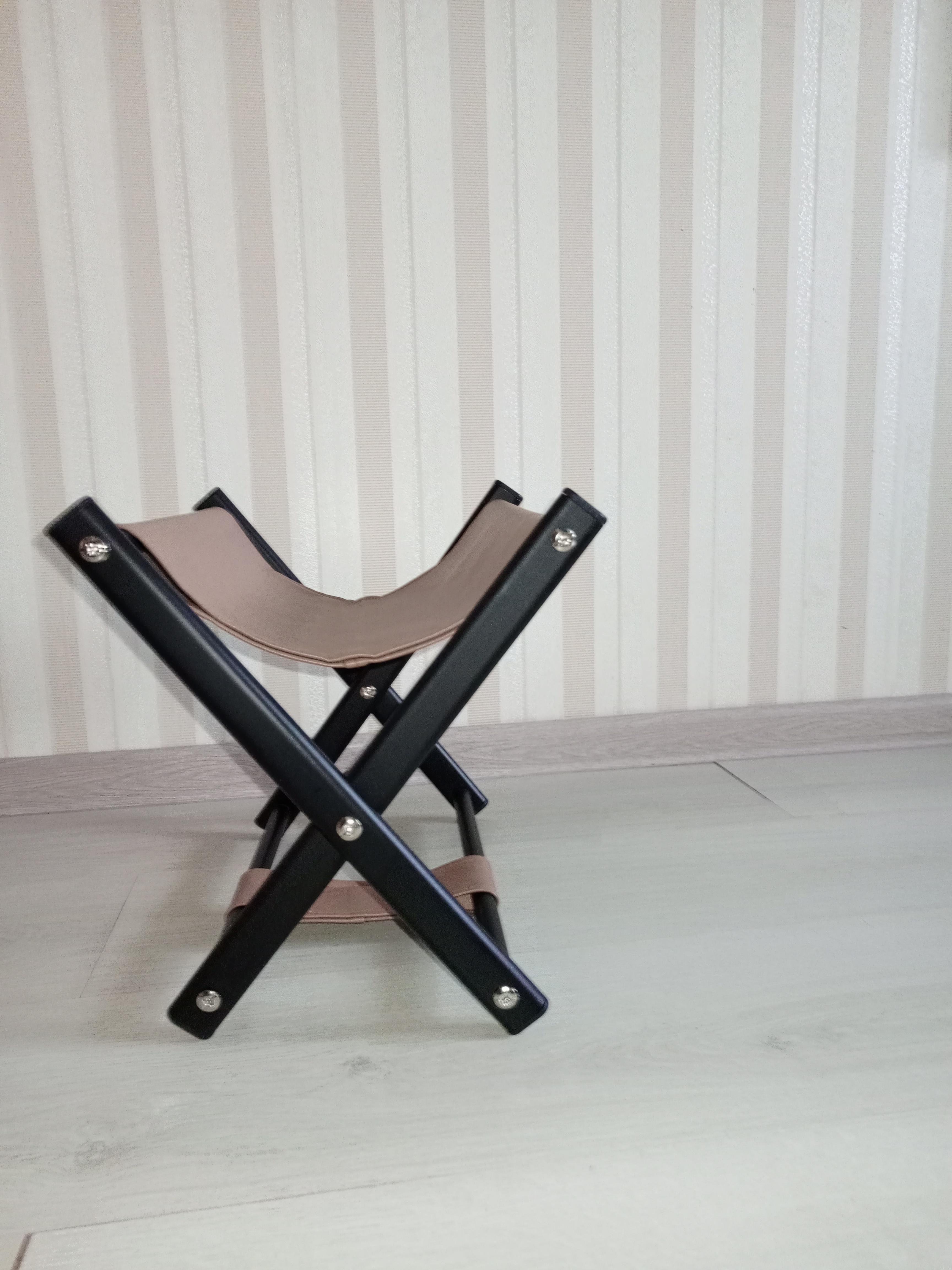 Підставка для сумки висота 31 см Капучино/Чорний - фото 4