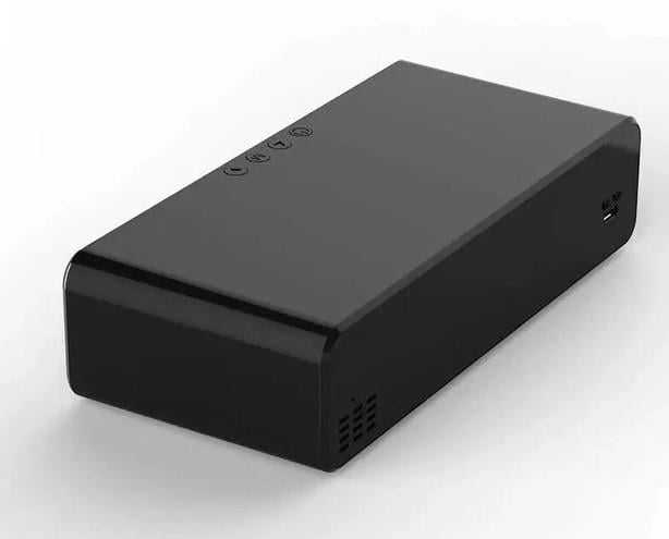 Зарядка бездротова з LED годинником Fast wireless charger/clock 10 W Чорний - фото 4