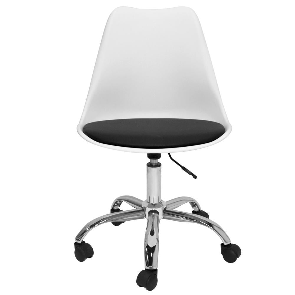 Крісло офісне комп'ютерне Bonro B-487 на колесах Білий/Чорний (3534) - фото 3 Крісло офісне комп'ютерне Bonro B-487 на колесах Білий/Чорний (3534) - фото 3