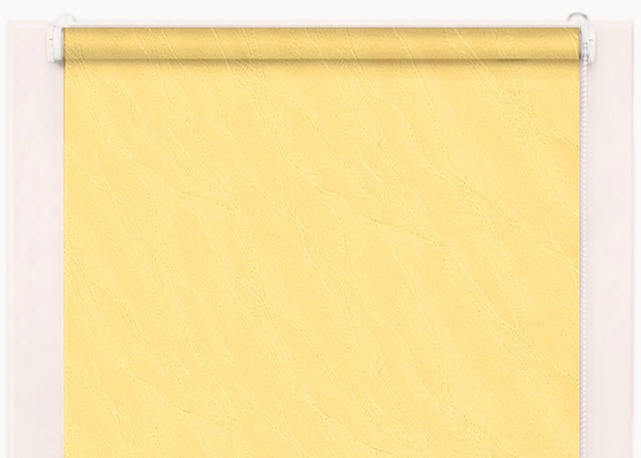 Роллета тканевая Woda 2072 150х160 см Желтый (18165733)