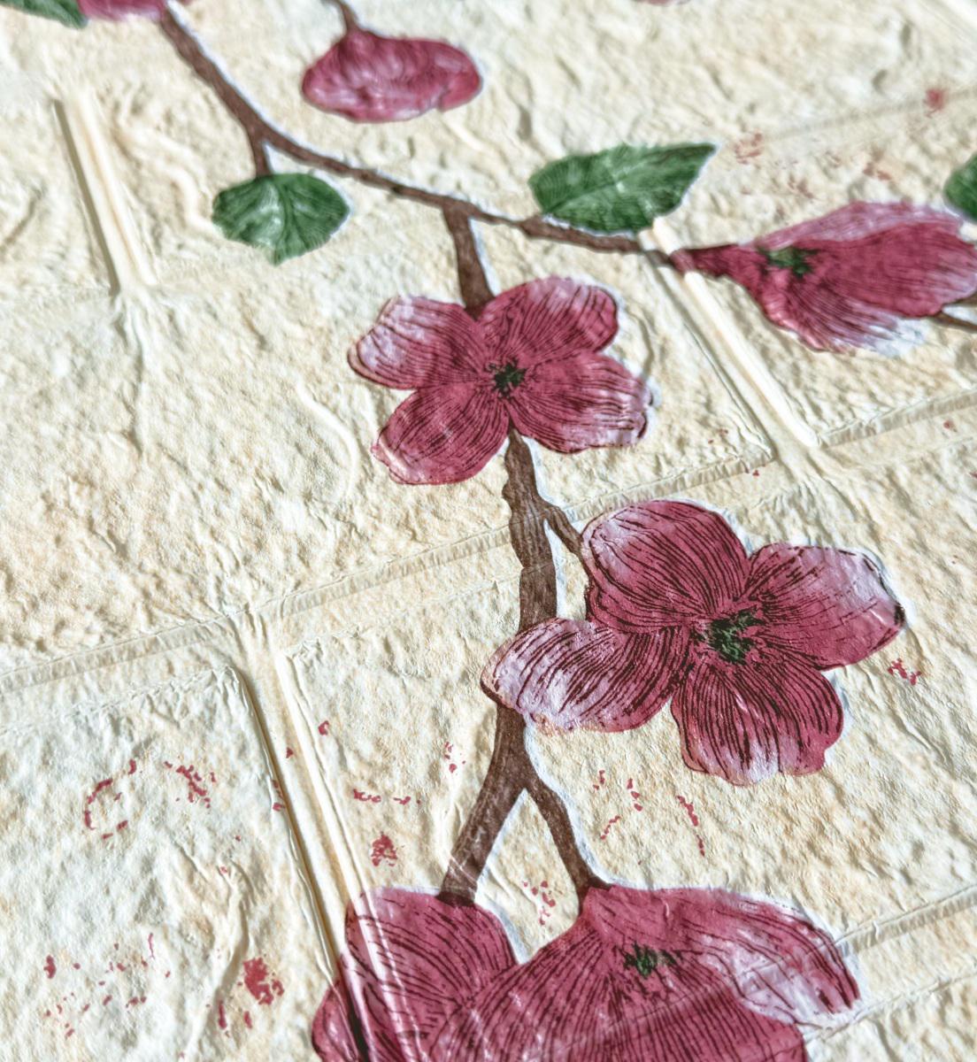 3D-панель самоклеюча під цеглу Сакура 700x770x3 мм (6234-3) - фото 2 3D-панель самоклеюча під цеглу Сакура 700x770x3 мм (6234-3) - фото 2