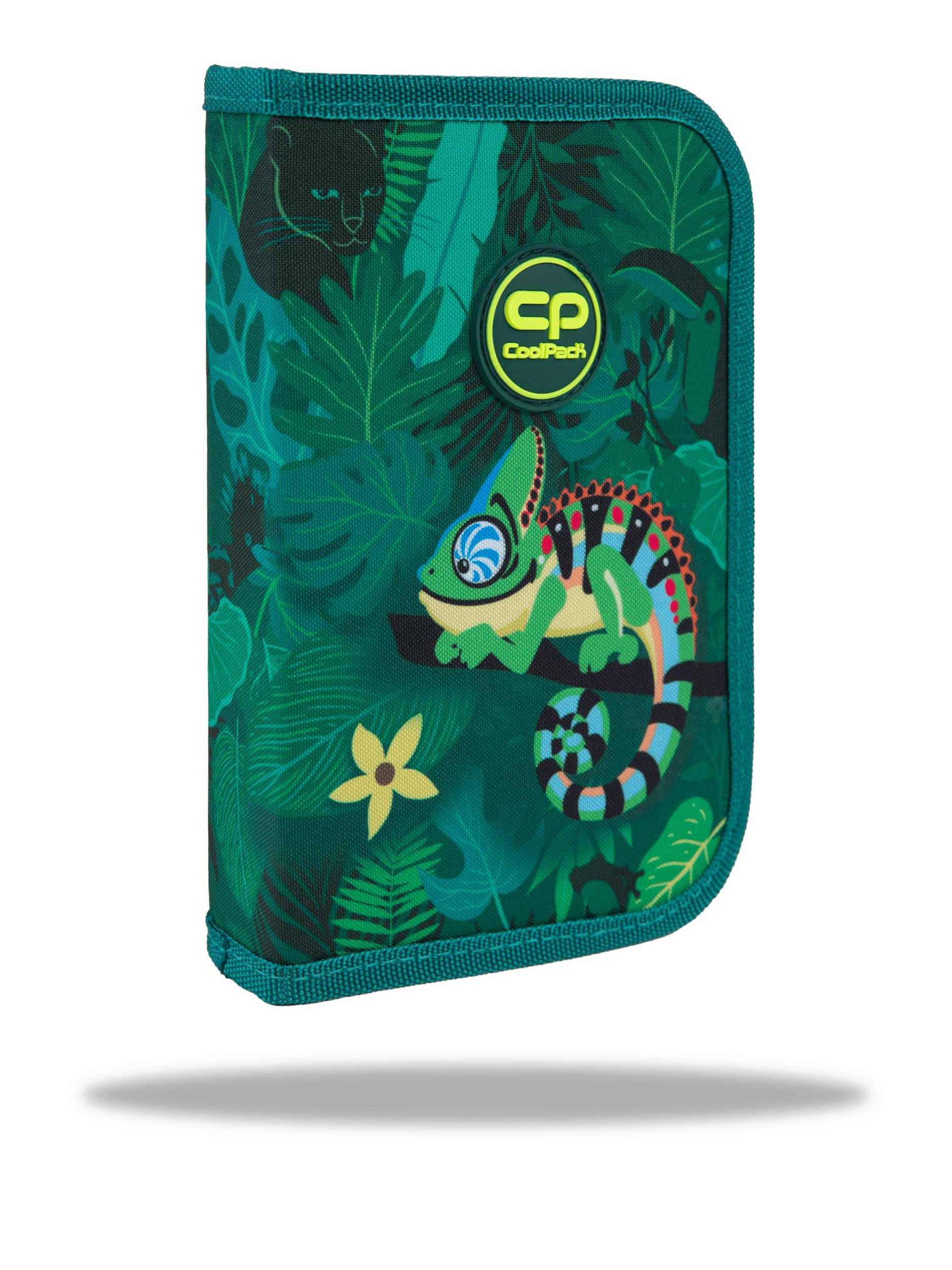 Пенал на молнии CoolPack CLIPPER TROPIC (F076965)