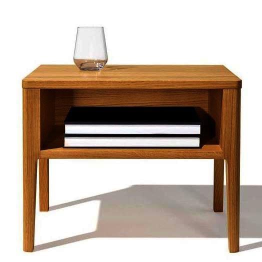 Тумба прикроватная из дерева Либревиль Мускат (ПТМ-000107)