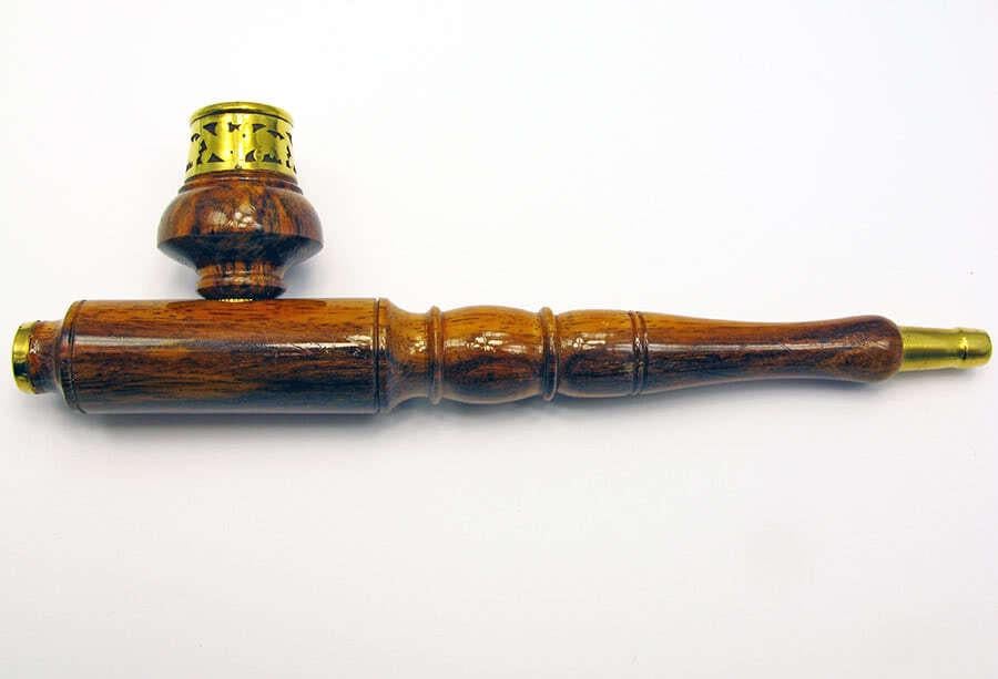 Трубка курительная манго 18х5,3х2,5 см 8 19193 (45817)