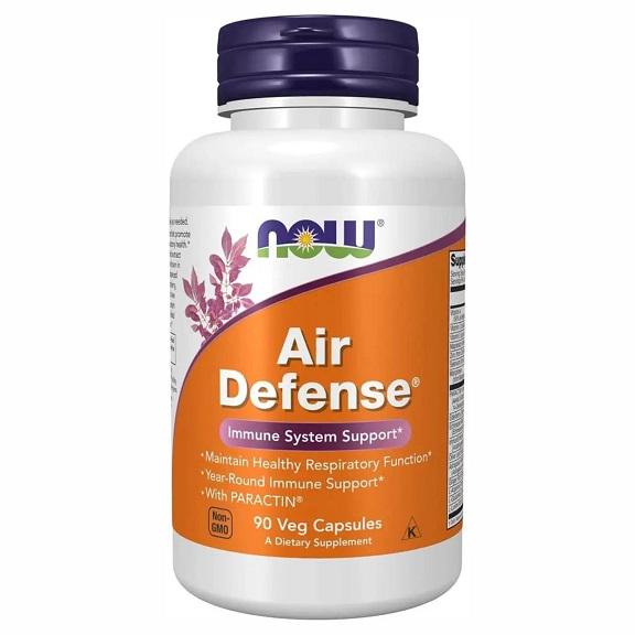 Препарат для дихальної системи Now Foods Air Defense Immune 90 капсул (18656)