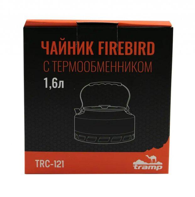 Чайник Tramp з ручкою из анодированного алюминия с теплообменником 1,6 л (TRC-121) - фото 5