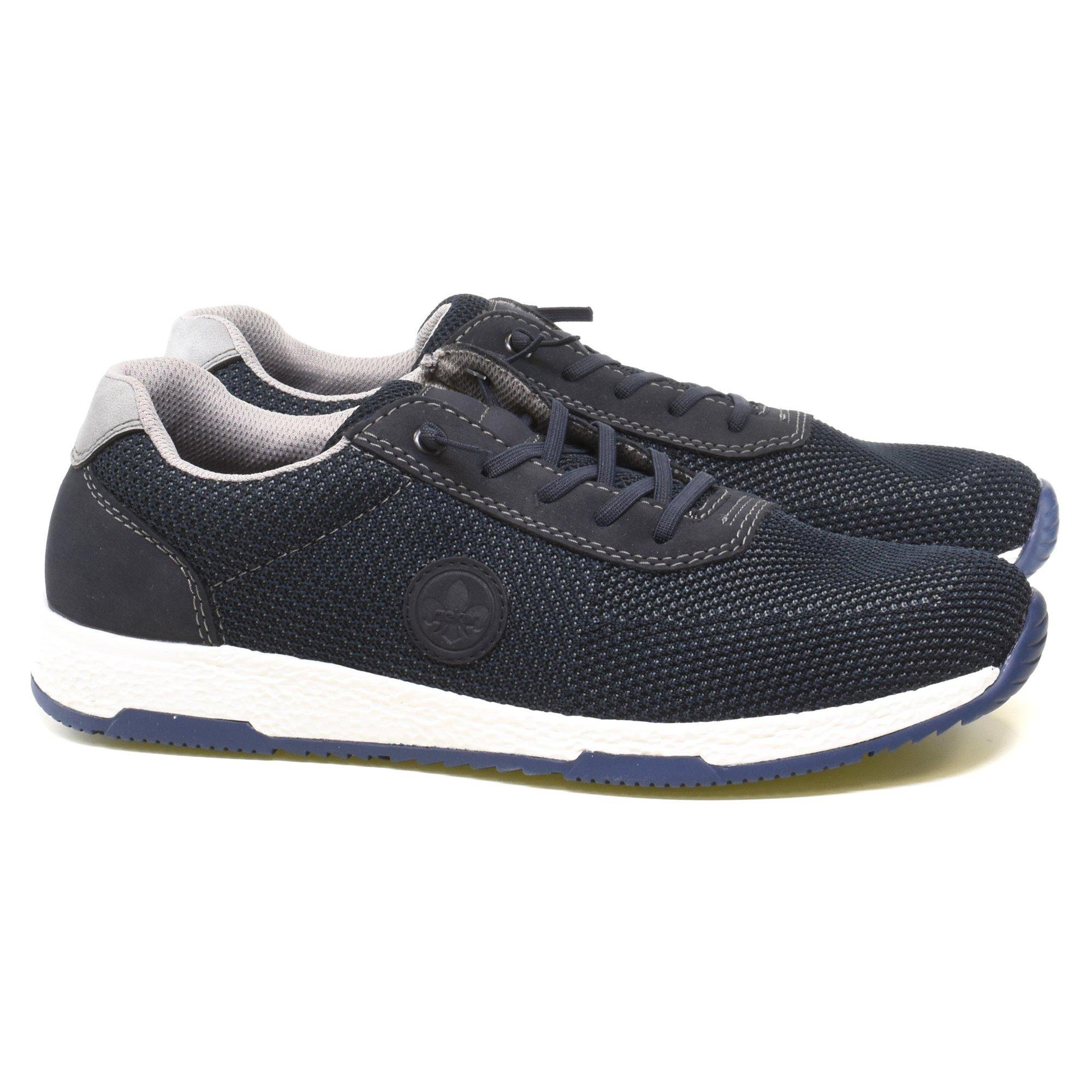 Кроссовки мужские Rieker р. 45 Темно-синий (34922-45) - фото 4