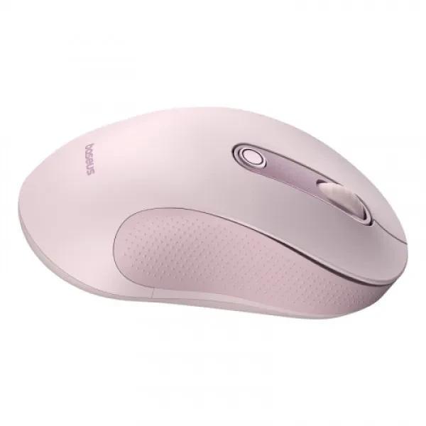 Компьютерная мышка BASEUS F02 Ergonomic Wireless Mouse Pink (B01055505411-01) - фото 3 Компьютерная мышка BASEUS F02 Ergonomic Wireless Mouse Pink (B01055505411-01) - фото 3