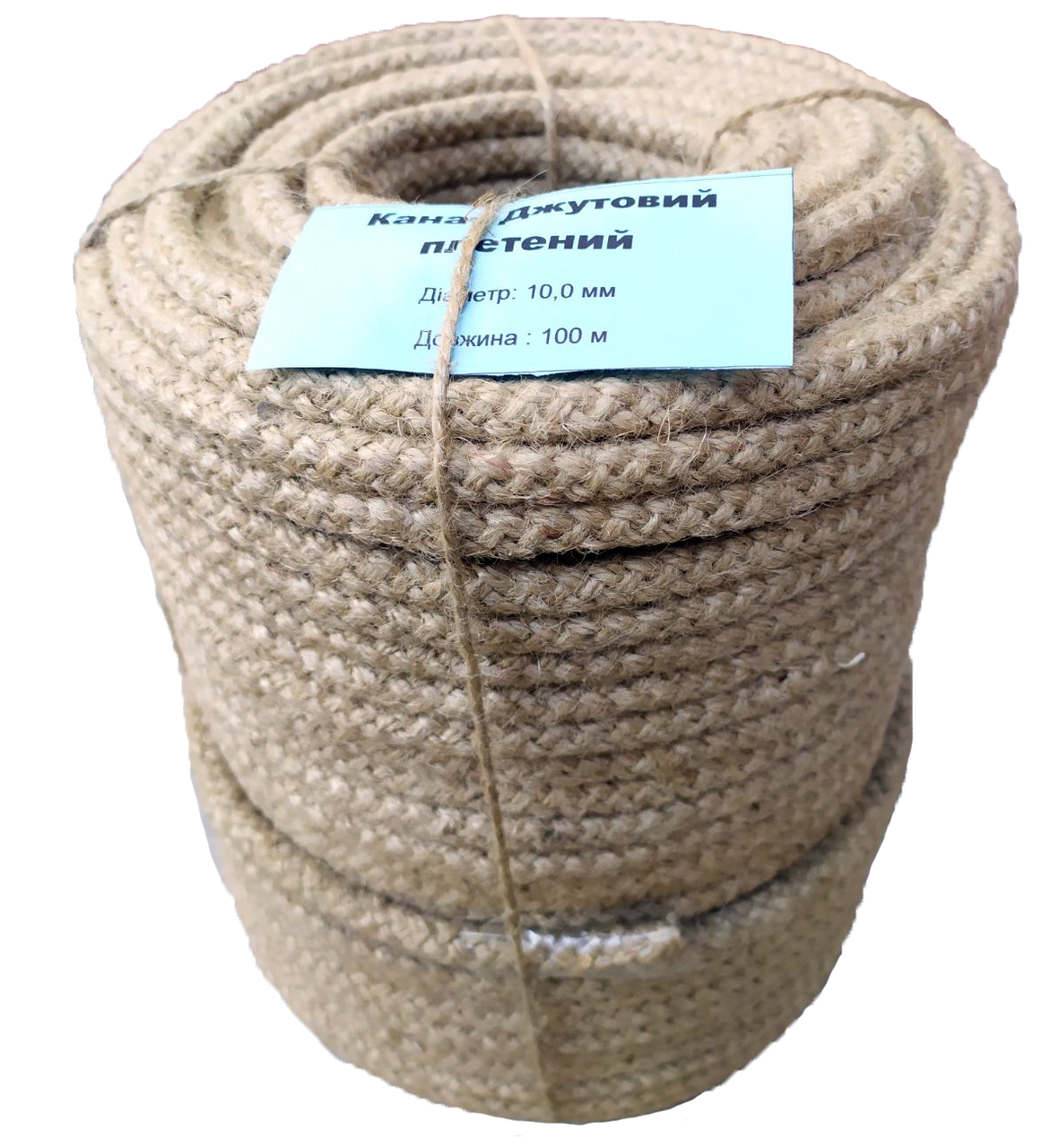 Шнур джутовый плетеный Ø 10,0 мм (06324)