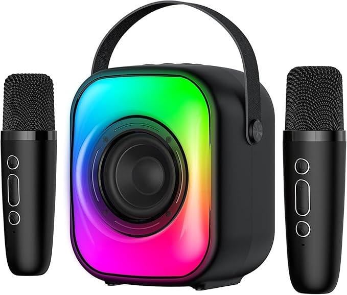 Караоке-колонка PHN Bluetooth з мікрофонами 2 шт.