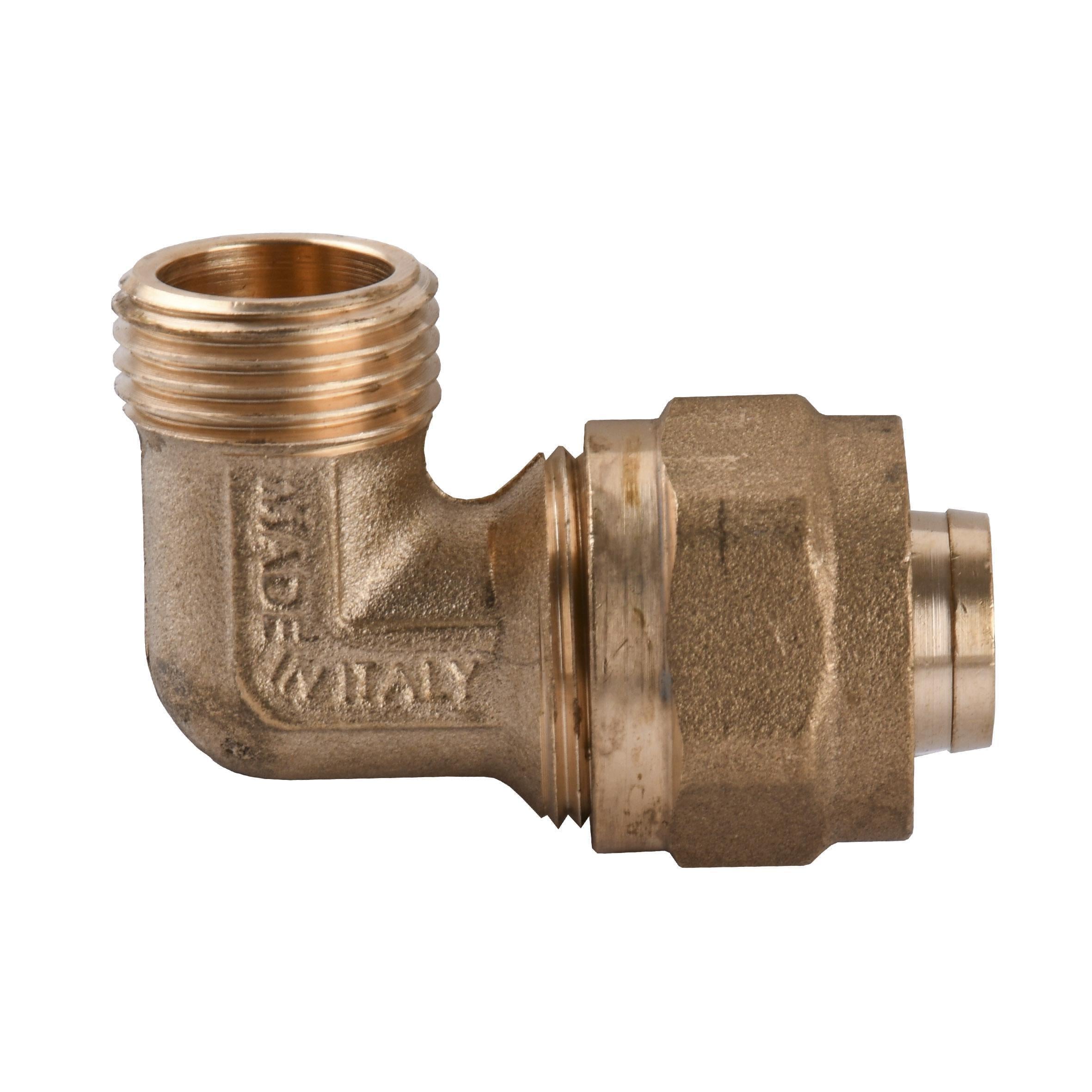 Кутник з зовнішньою різьбою APE ITALY 753 L 1/2" 20 мм (000000895) Кутник з зовнішньою різьбою APE ITALY 753 L 1/2" 20 мм (000000895)