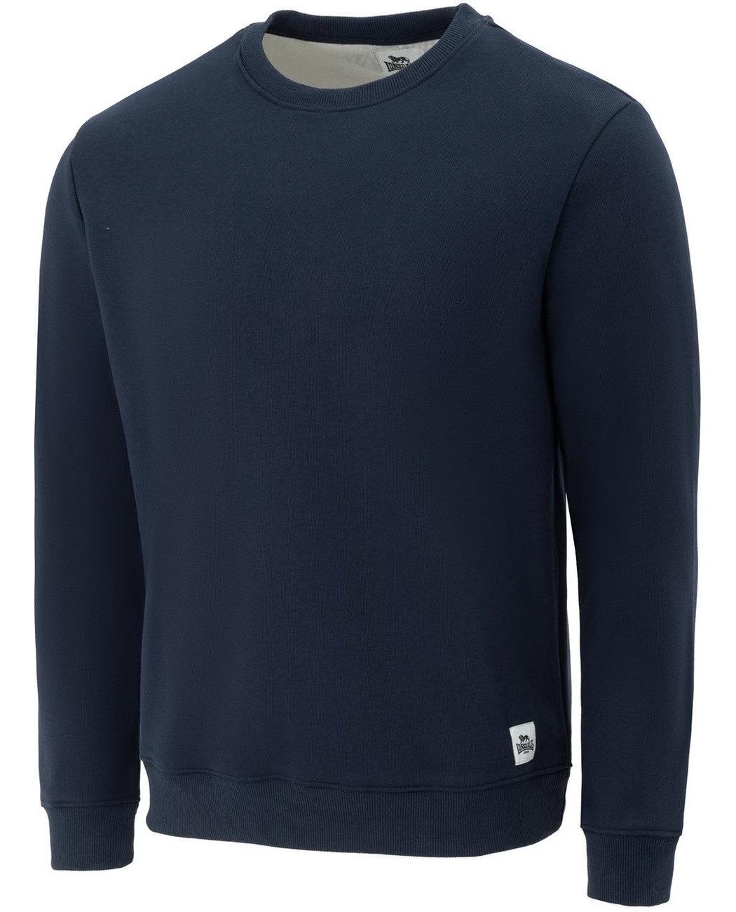 Свитшот базовый Lonsdale 52220618 утепленный на флисе XL Темно-синий (2522206184707) - фото 3