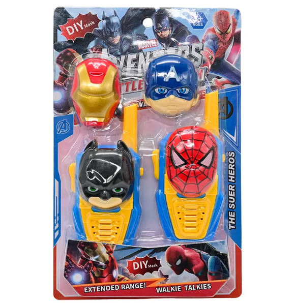 Набор детских раций герои 8801 (25210936) - фото 2 Набор детских раций герои 8801 (25210936) - фото 2