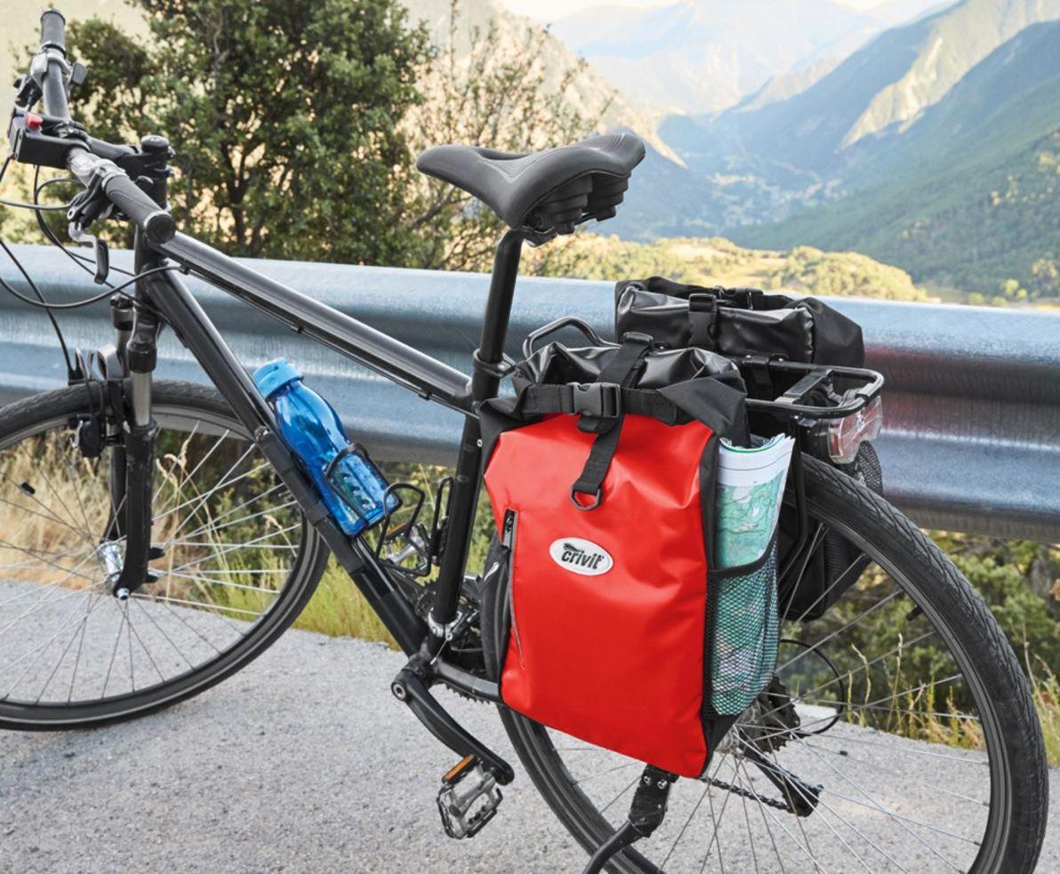 Велосумка на багажник з дощовиком Сrivit IAN326433-2 20 л Червоний - фото 2 Велосумка на багажник з дощовиком Сrivit IAN326433-2 20 л Червоний - фото 2