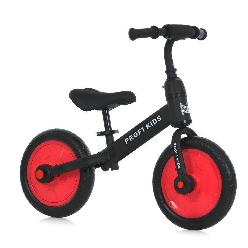 Велосипед-беговел PROFI KIDS 12" Черно-красный Велосипед-беговел PROFI KIDS 12" Черно-красный