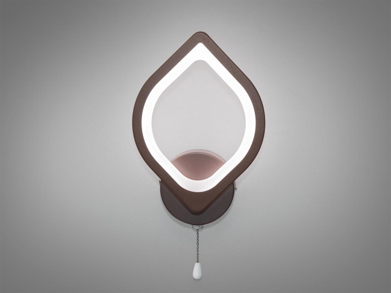 Светильник светодиодный EcoLed 17W 8073/1CF Золотой