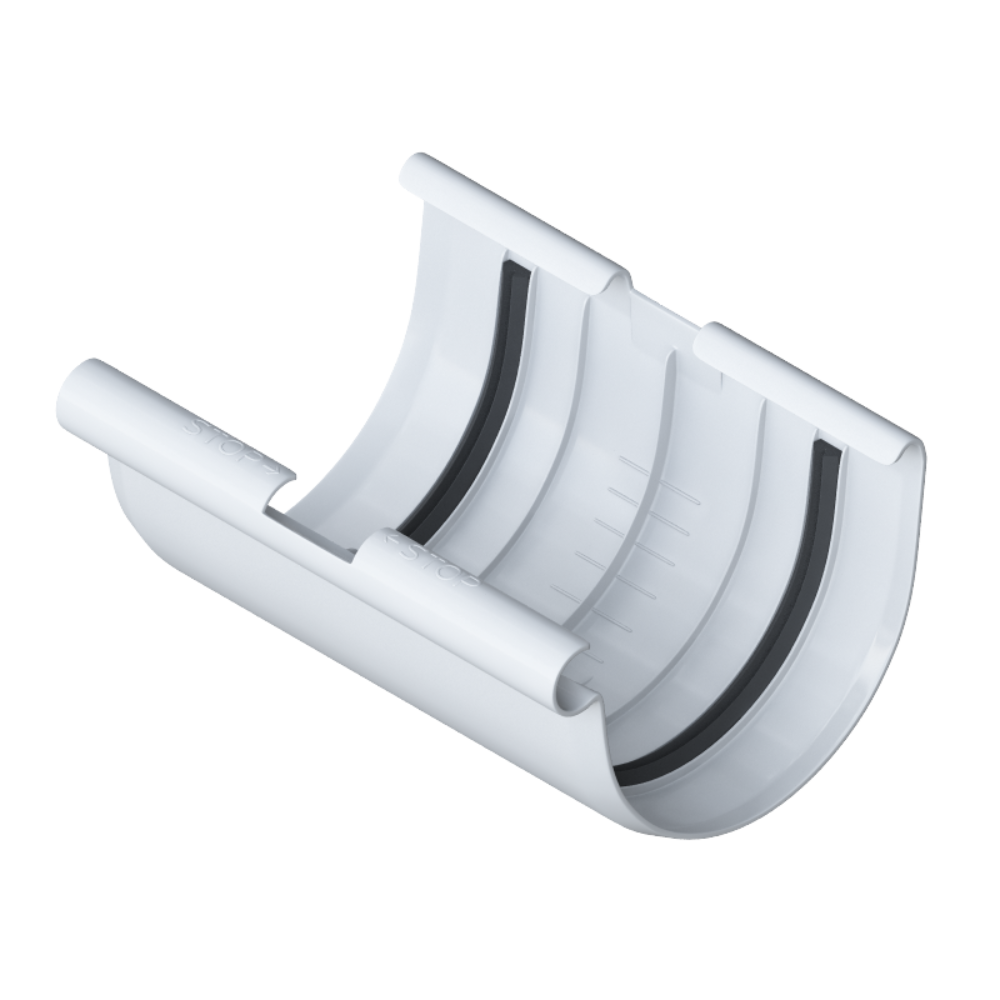 Соединитель желоба Alta Profil 125 система Белый (18142598) Соединитель желоба Alta Profil 125 система Белый (18142598)