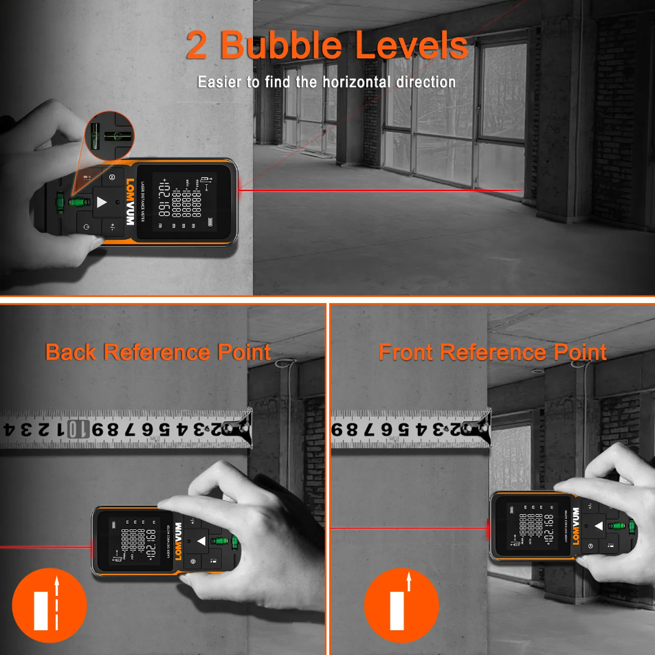 Лазерний далекомір LOMVUM M50 50 м - фото 8 Лазерний далекомір LOMVUM M50 50 м - фото 8