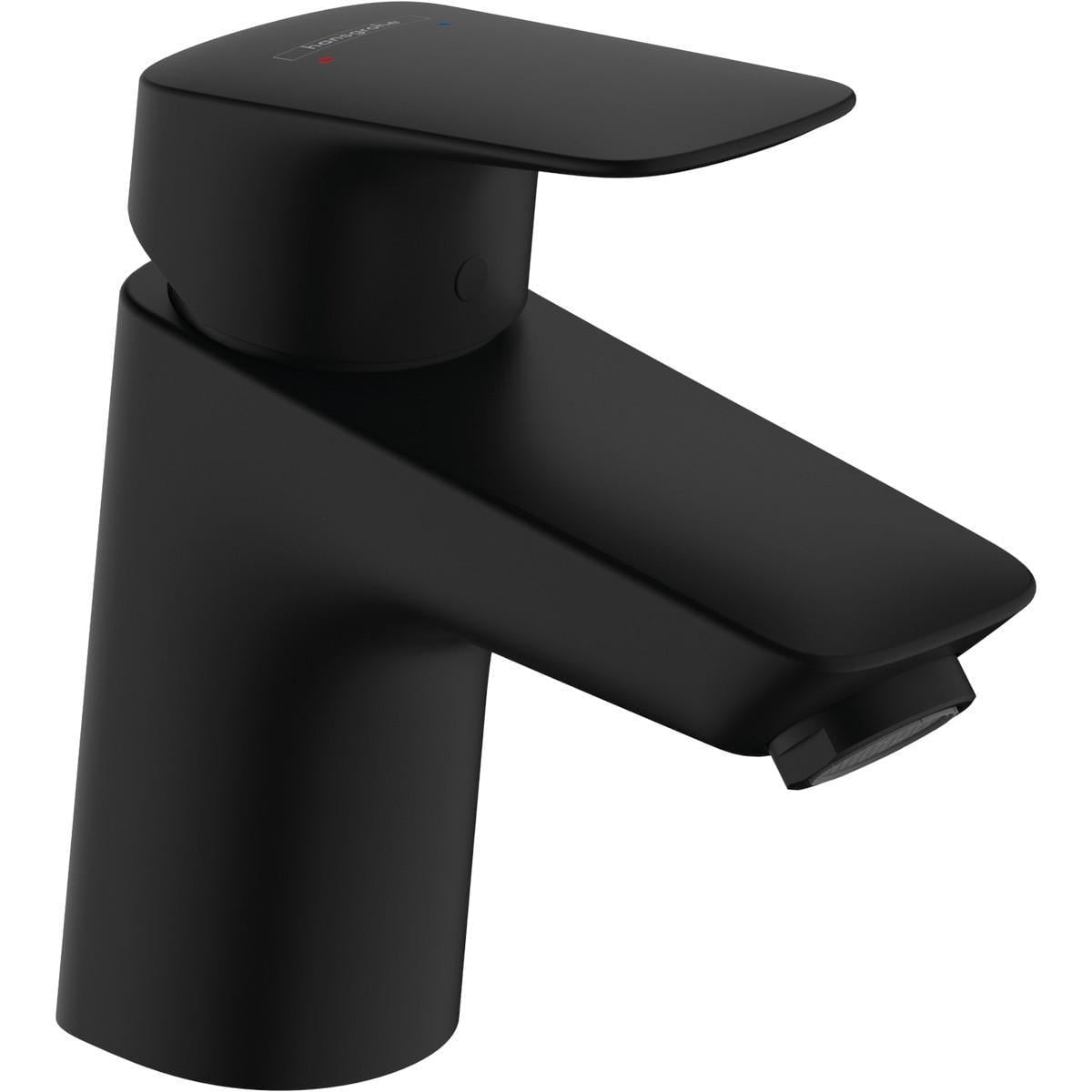 Смеситель для раковины Hansgrohe Logis однорычажный Черный матовый (37461029)