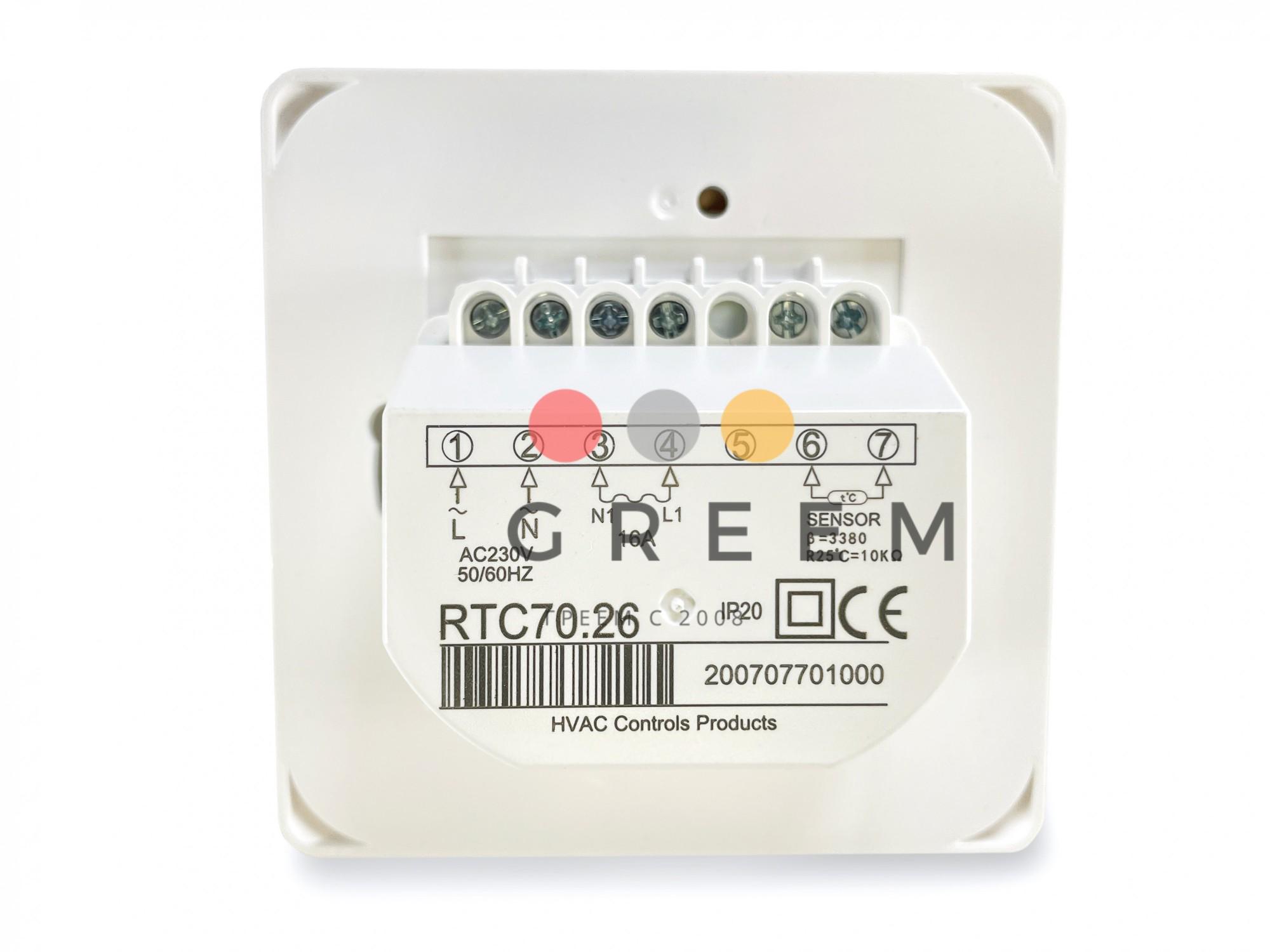 Теплый пол греющий кабель in-therm ECO PDSV20 от 1,4 м² до 2,5 м² 270 Вт + механический регулятор - фото 7