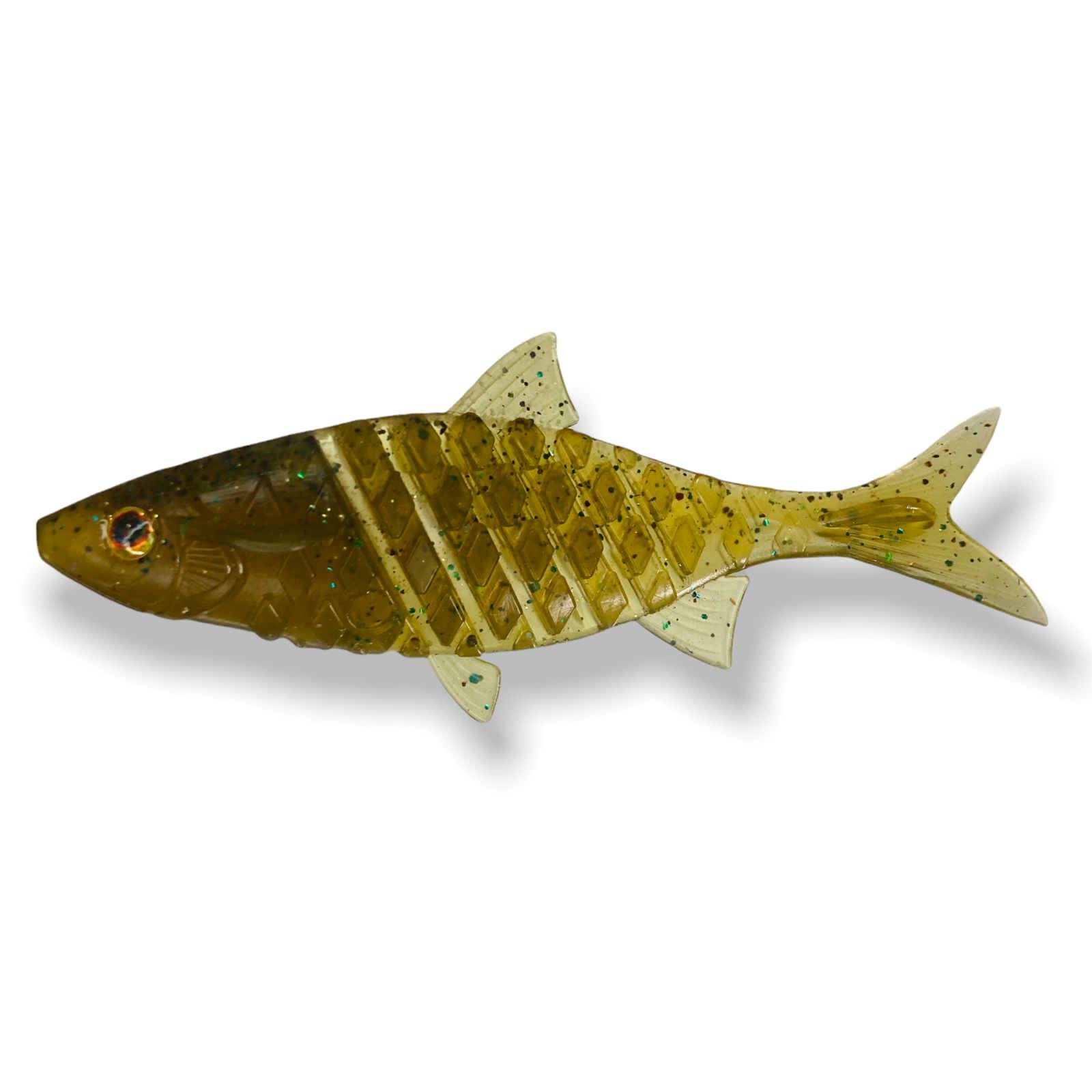 Приманки Big Baits Chebak 3D речная серия 4,0" 2 шт. # 100 Caramel (2406100)