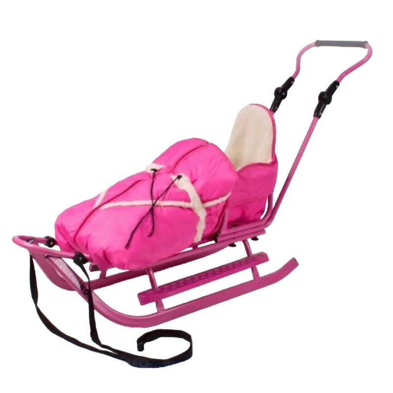 Санки Piccolino Adbor комплект Розовый