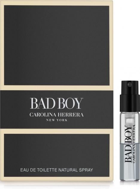 Туалетная вода для мужчин Carolina Herrera Bad Boy 1,5 мл пробник (378522)