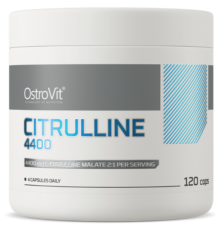 Аминокислота Цитруллин малат OstroVit Citrulline 4400 мг 120 капсул