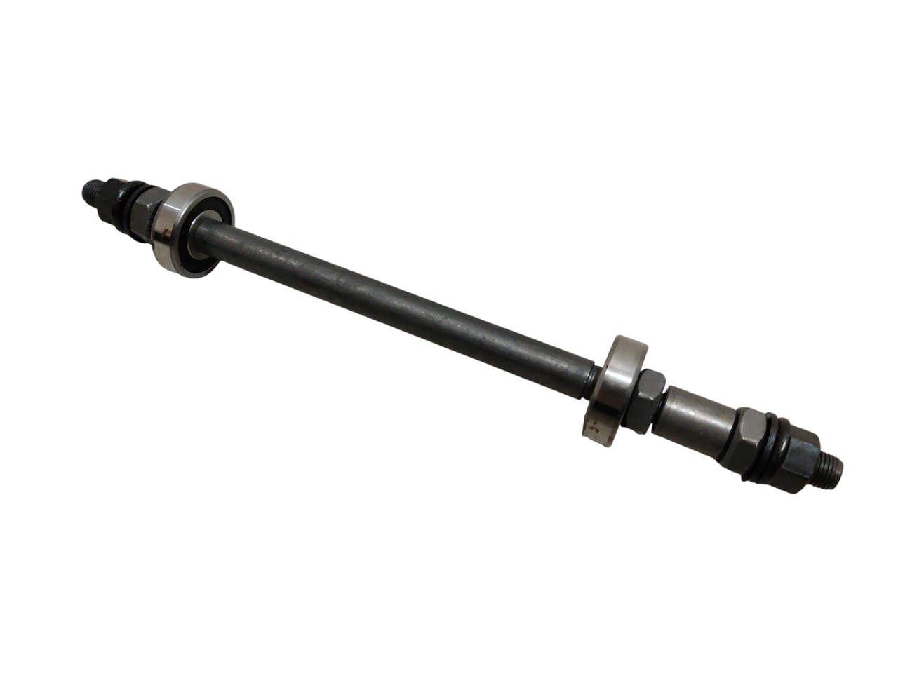 Ось задняя 10 мм на велосипед с пром подшипником 6200 дожина 240 мм (2508565214)