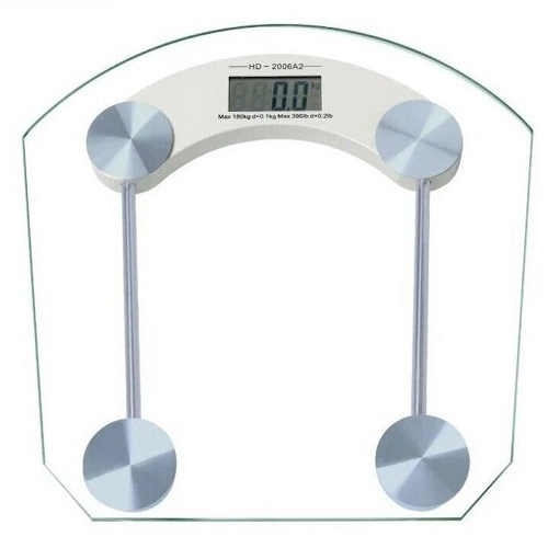 Весы для пола Personal Scale 2003B квадратные с датчиком температуры (12388668)