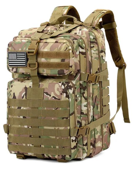 Рюкзак тактический штурмовой 45 л (T-021) - фото 1 Рюкзак тактический штурмовой 45 л (T-021) - фото 1