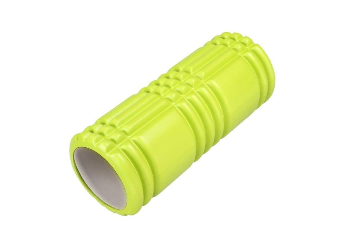 Массажный ролик EasyFit Grid Roller 33 см v.1.0 Салатовый (EF-2019-G)