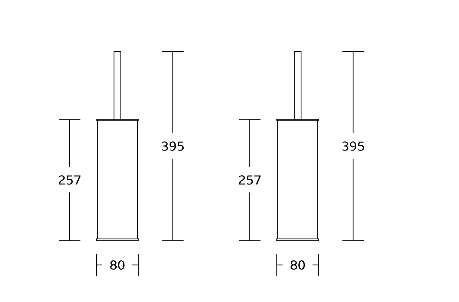 Йоржик для унітазу VBI ROUND підлоговий M Chrome (VBI-040420CH) - фото 2 Йоржик для унітазу VBI ROUND підлоговий M Chrome (VBI-040420CH) - фото 2