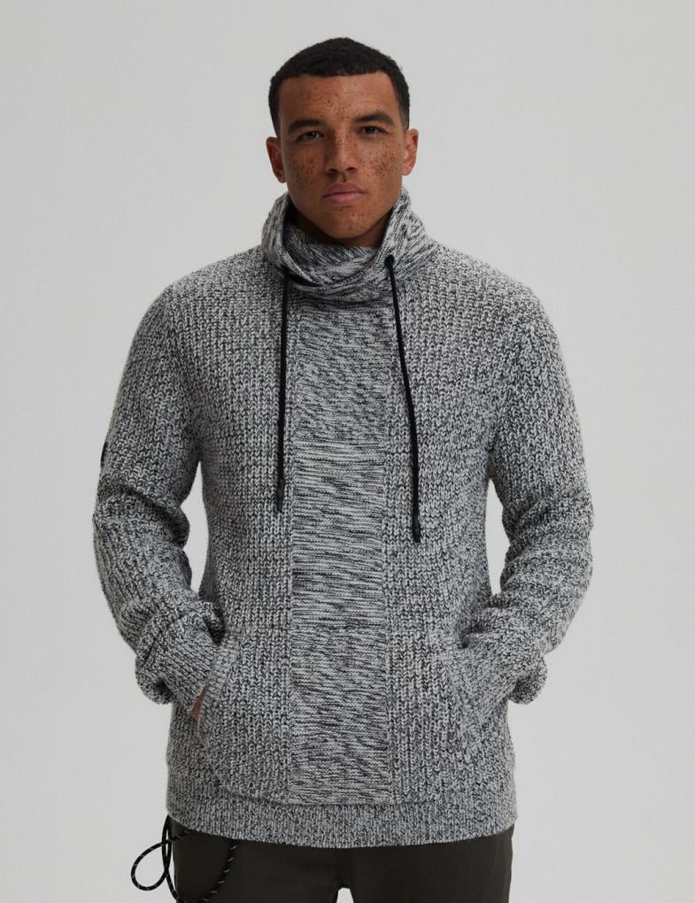 Светр чоловічий Diverse ROVEZZ S Сіль-перець меланж (5902598909701) Светр чоловічий Diverse ROVEZZ S Сіль-перець меланж (5902598909701)