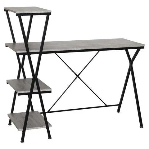 Стол компьютерный EcoLoft Лофт IN-2547 Светло-серый (26331709)