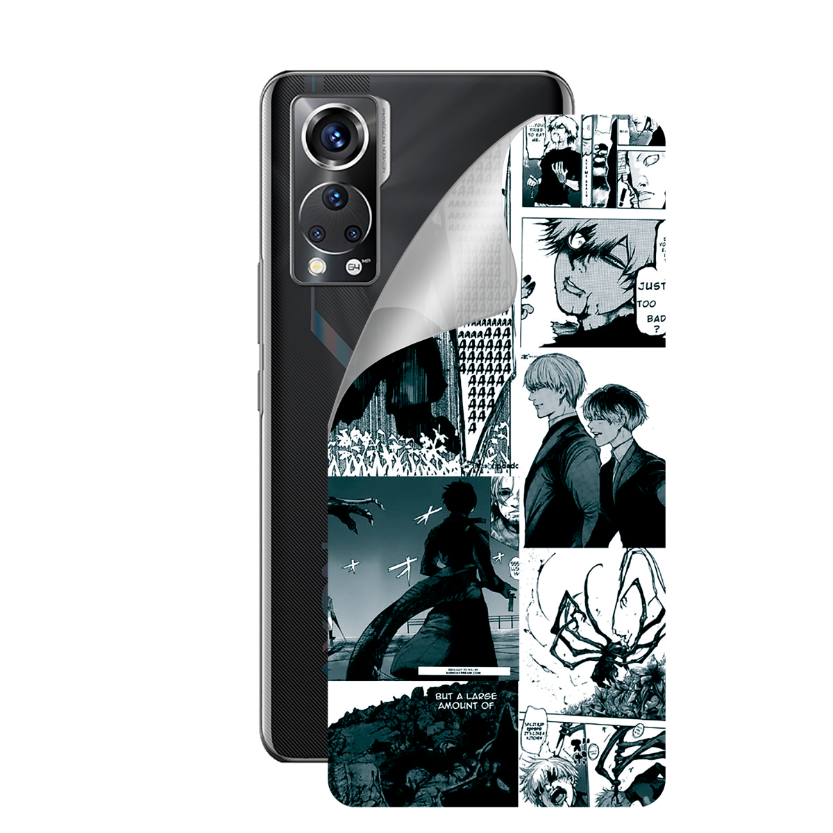 Полиуретановая пленка для ZTE Axon 30 5G серии Print Armor