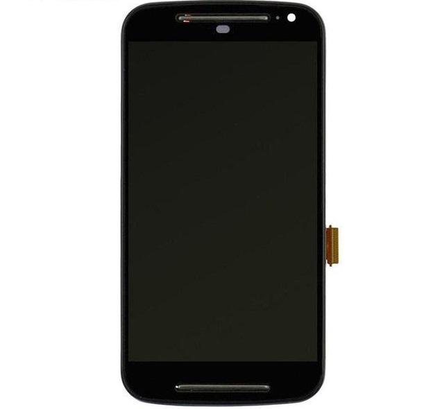 Дисплейный модуль Liquid Crystal Display/Touchscreen для Motorola XT1062/XT1063/XT1064/XT1068 Moto G2/Frame Черный (000052044)
