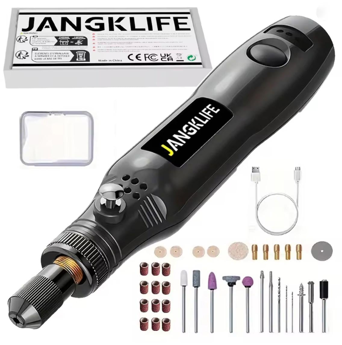 Гравер аккумуляторный JANGKLIFE 36в1 5000–15000 об/мин (2712806738)