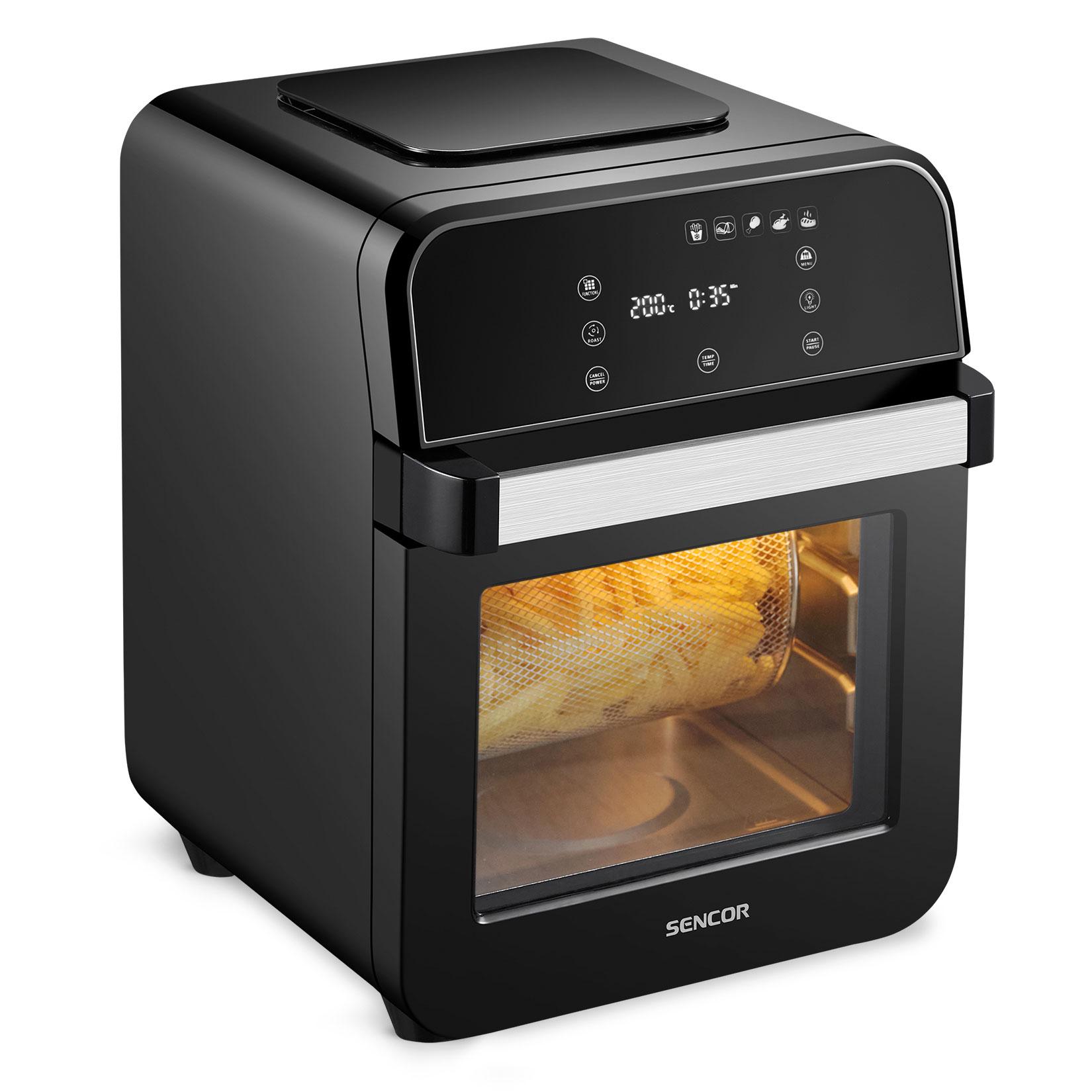Мультипечь Sencor VITA сенсорное управление 60-200°C 1500 Вт 12 л Черный (ERC-SFR5510BK)