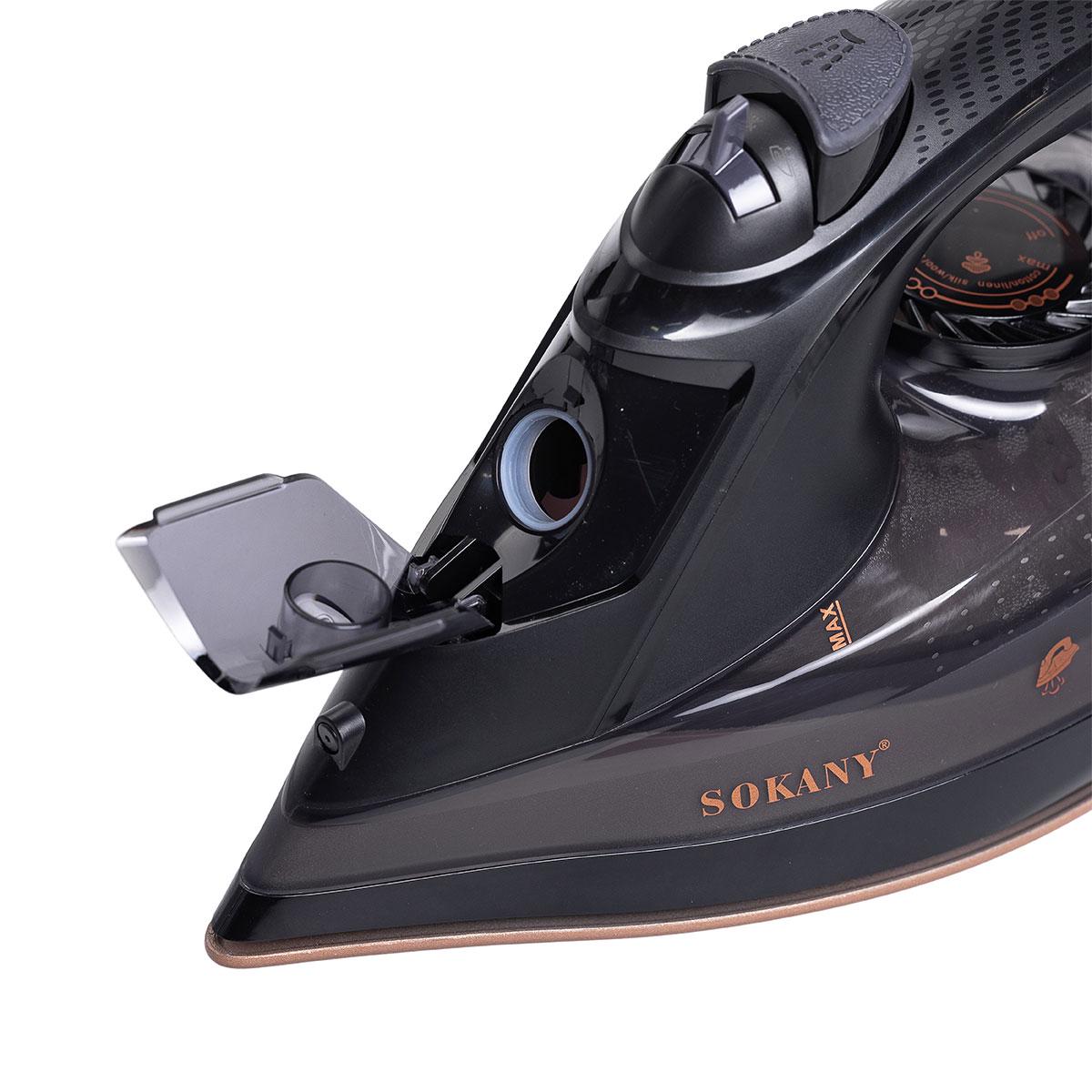 Праска з парою Sokany з автовідключенням бездротового для одягу 2400 Вт (5883) - фото 9 Праска з парою Sokany з автовідключенням бездротового для одягу 2400 Вт (5883) - фото 9